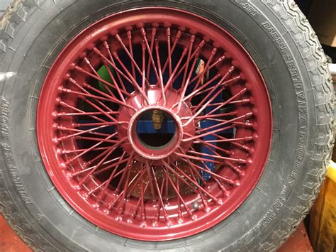 Transforming The Look Of The Wire Wheels Bridge Classic Cars