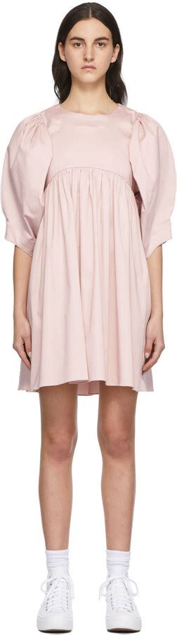 Kika Vargas Ssense Exclusive Pink Mathilde Dress Shopstyle
