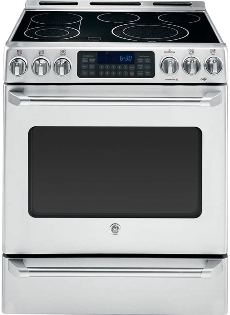 Ge Cs980stss 30 Inch Slide In Electric Range With True Convection