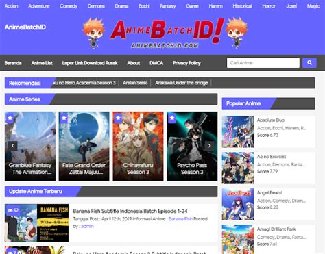 Download Anime Batch Subtitle Indonesia