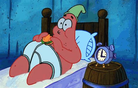 Patrick Star Eating  By Spongebob Squarepants Find And Share On Giphy