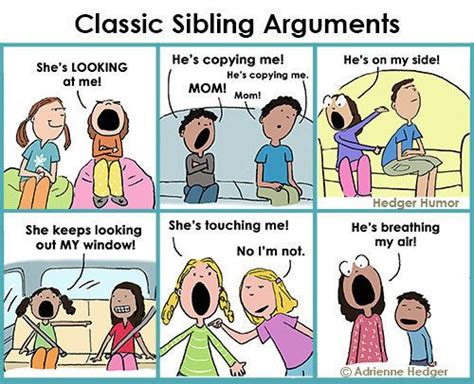 24 Hilarious Comics About Sibling Relationships Sibling Relationships Funny Siblings Funny