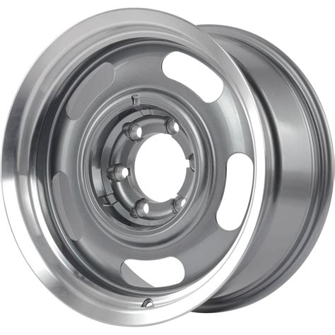 Jegs 681241 Rally Wheel Size 17 X 8 Silver Aluminum Jegs High