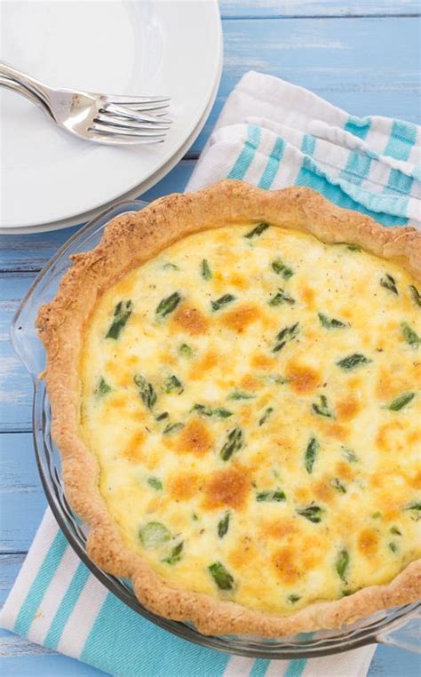 Asparagus And Goat Cheese Quiche By Kristines Kitchen Perfect For