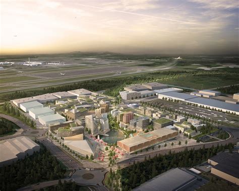 Oslo Airport City In Norway Oac Development E Architect