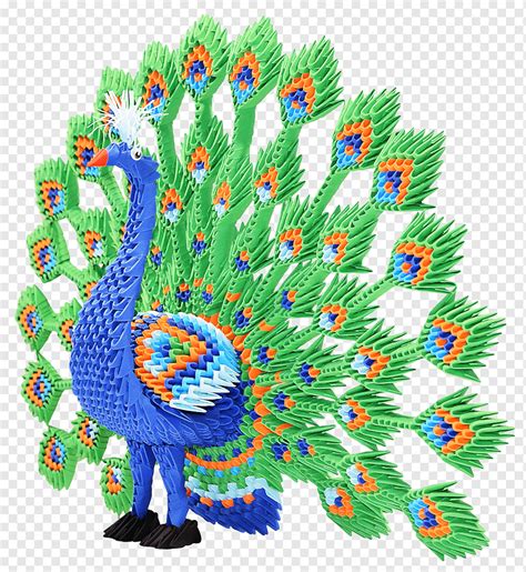 Contoh Mozaik Burung Merak Dari Daun Kering Gambar Mozaik Burung