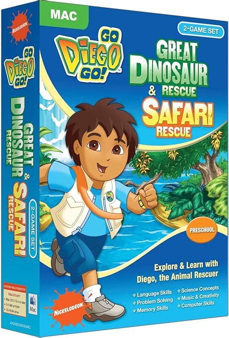 Go Diego Go Great Dinosaur Rescue And Safari Rescue Mac