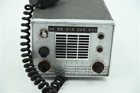 Vintage Johnson Viking Messenger Vacuum Tube Cb Radio With Mic Ebay