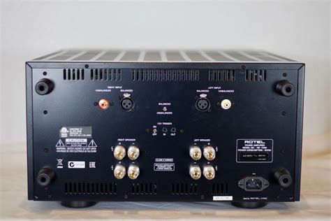 Rotel Rb 1590 Amplifier The Soundwave