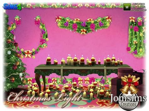 The Sims Resource Christmas Light Set By Jomsims Sims 4 Downloads