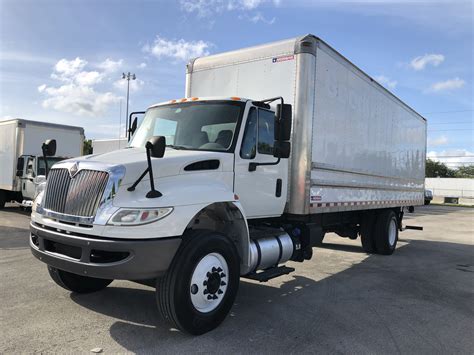 Pre Owned 2016 International 4300 26 Box Truck For Sale I 744