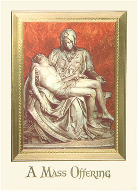 We did not find results for: Deceased - Pieta Mass Card