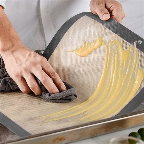 Oven Silicone Baking Mat Kitchen Supplies Glass Fiber Silicone Baking Mat Macaron Silicone Non