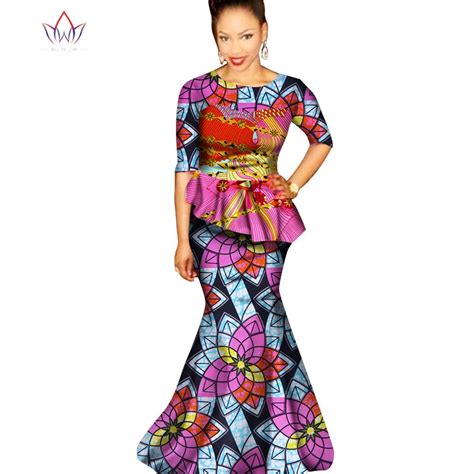 2018 Summer Traditional African Clothing Dresses For Women Fashion