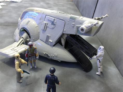Vintage Kenner Star Wars Toys Slave I Boba Fetts Spaceship