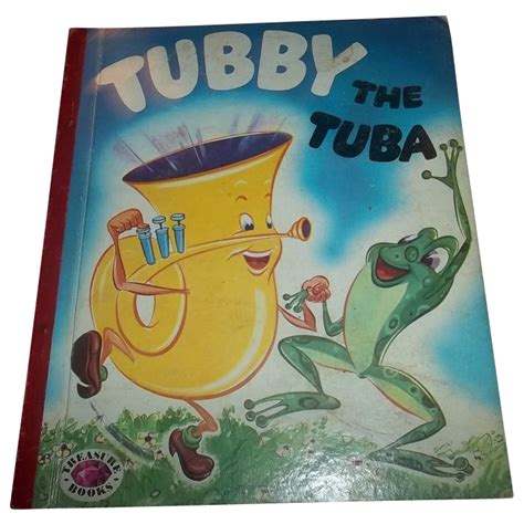 Vintage Childrens Book Tubby The Tuba C 1954 Vintage Children