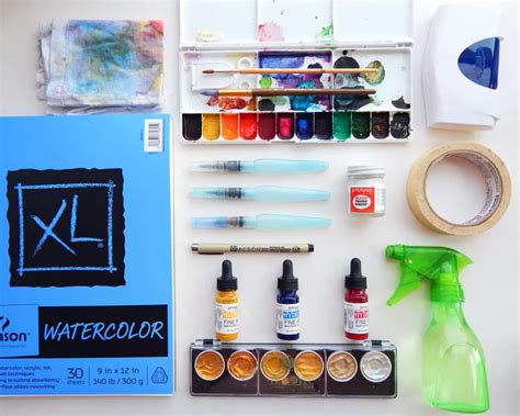The Best Watercolor Supplies For Beginners What You Need To Start