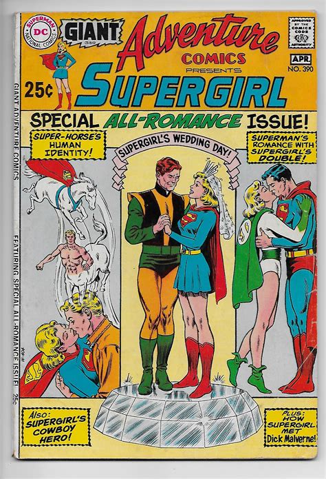 Adventure Comics 390 Giant Supergirl Dc 1970 Vg Comic Books