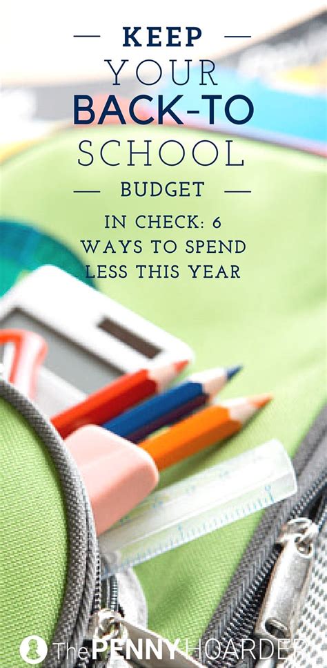 6 Strategies Thatll Help You Save Money On Back To School Shopping