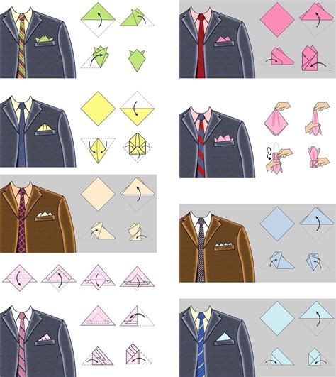 There Are Multiple Ways To Fold A Pocket Square Make Sure You Pick The
