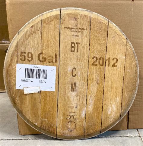 Wine Barrel Head Top Lid Koch Barrels