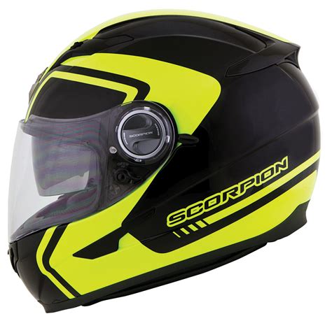 Where are scorpion helmets made. Scorpion EXO-500 West Neon Helmet - RevZilla