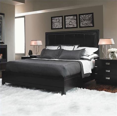 Black Bedroom Furniture Interior Design
