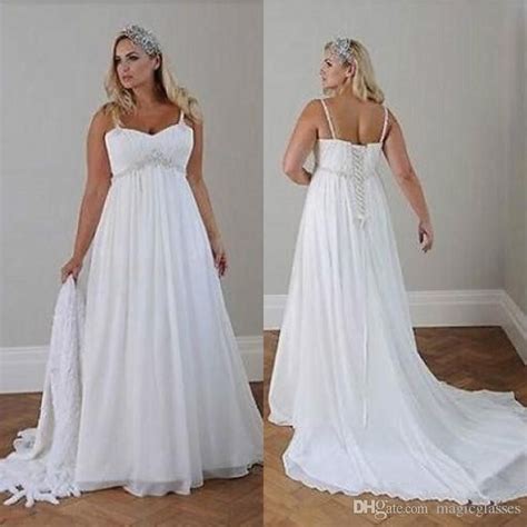 You needn't worry about every minor detail, and having the. Discount Plus Size Casual Beach Wedding Dresses 2017 ...