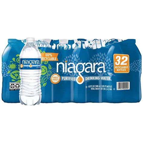 Niagara Purified Drinking Water 169 Oz Bottles Shop Water At H E B