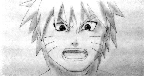 Naruto Uzumaki Face Drawings My Sketchbook Allidraw