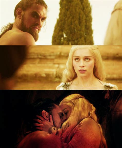 Daenerys Targaryen And Khal Drogo Make Love