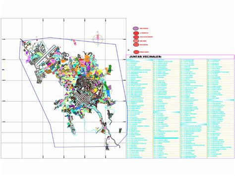 Plano Catastral En AutoCAD Descargar CAD Gratis 1 7 MB Bibliocad