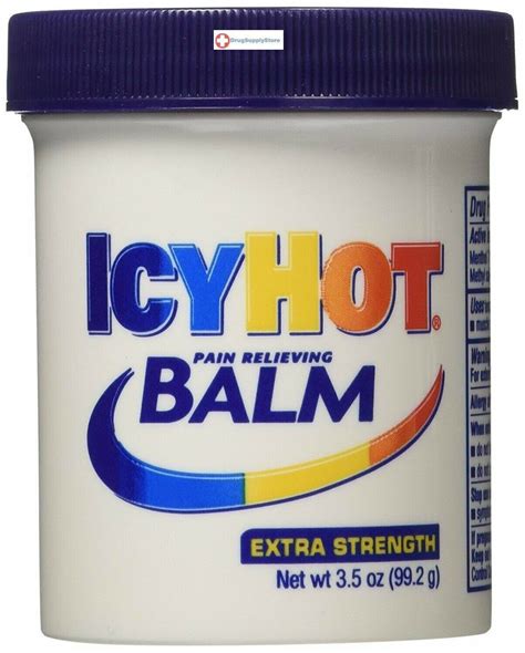 Icy Hot Extra Strength Pain Relieving Balm 35 Ounce Jars