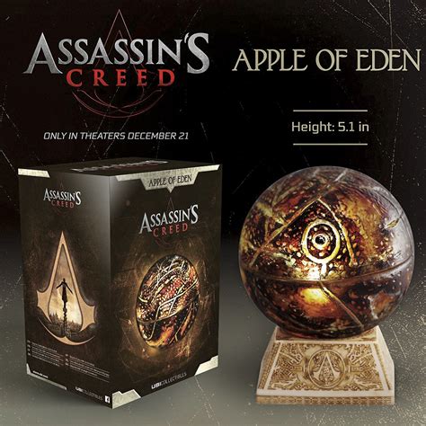 Best Buy Ubisoft Assassin S Creed Movie Apple Of Eden Glows UBW50ACM01800