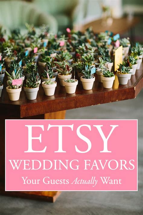 I mean, don't you love them? Etsy Wedding Favors Your Guests Actually Want to Take Home ...