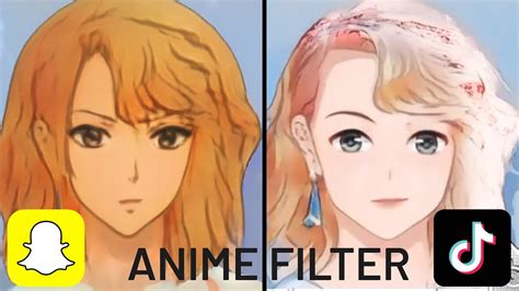 Anime Filter With Ai Snapchat Vs Tiktok Youtube