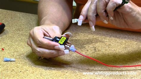 Make sure the size of the hold matches the size of the toggle switch. LED Toggle Switch for automotive use with Wiring Products - YouTube