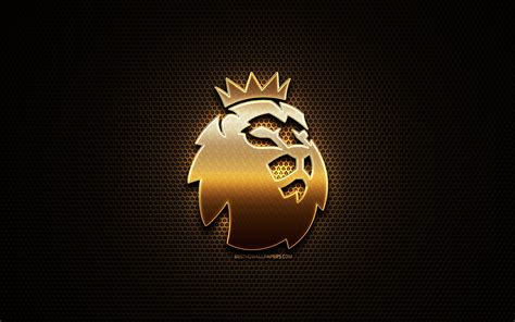 Premier League Glitter Logo Football Leagues Creative Emblem