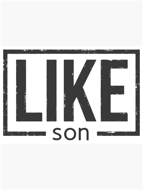 like father like son poster for sale by mistyhiccup redbubble
