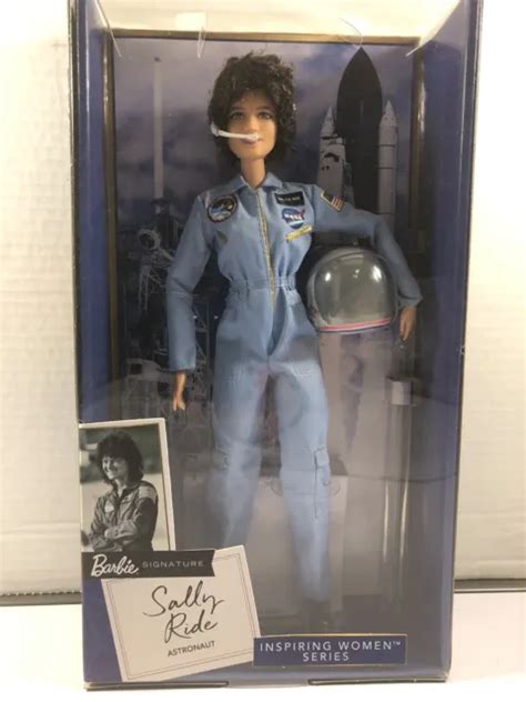 Barbie Sally Ride Inspiring Women Doll Astronaut Space Nasa Mattel
