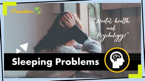 Sleep Problem And Disorders Presentation Template Myfreeslides
