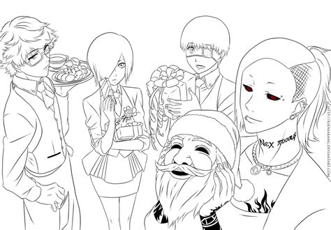 Here's a list of the best unique, easy and advanced coloring pages for adults. Tokyo Ghoul Coloring Pages to download and print for free