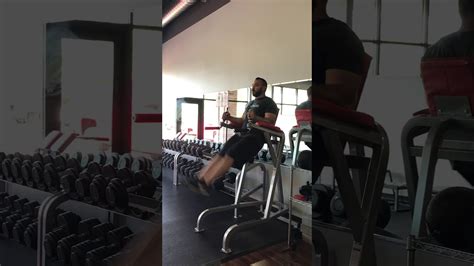 Roman Chair Leg Raises Youtube