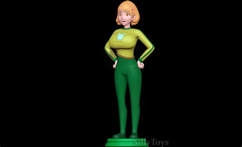 Artstation Ryoka Narusawa With Yolkian Outfit 3d Print Model Resources