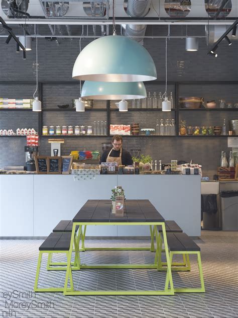 Cafe With Exposed Ceiling Details And Industrial Fittings The Colmore