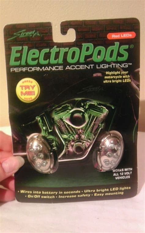 Street Fx Elecropods Performance Accent Lighting For Motorcycles