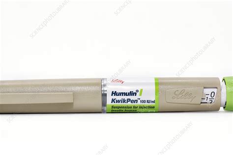 Humulin Insulin Injection Pen Stock Image C0471001 Science Photo