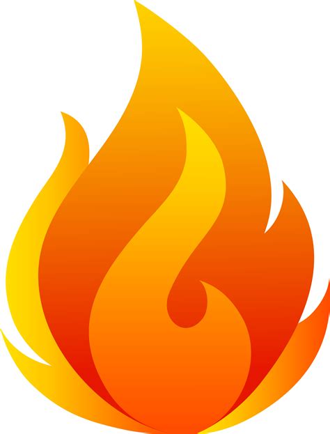 Flame Clipart Fire Fire Emoji Transparent Background Png Download Images