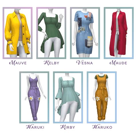 Items Sims 4 Clothing Sims 4 Collections Sims 4 Characters