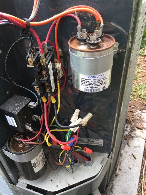 Trane Capacitor Wiring Diagram Wiring Diagram And Schematic Role